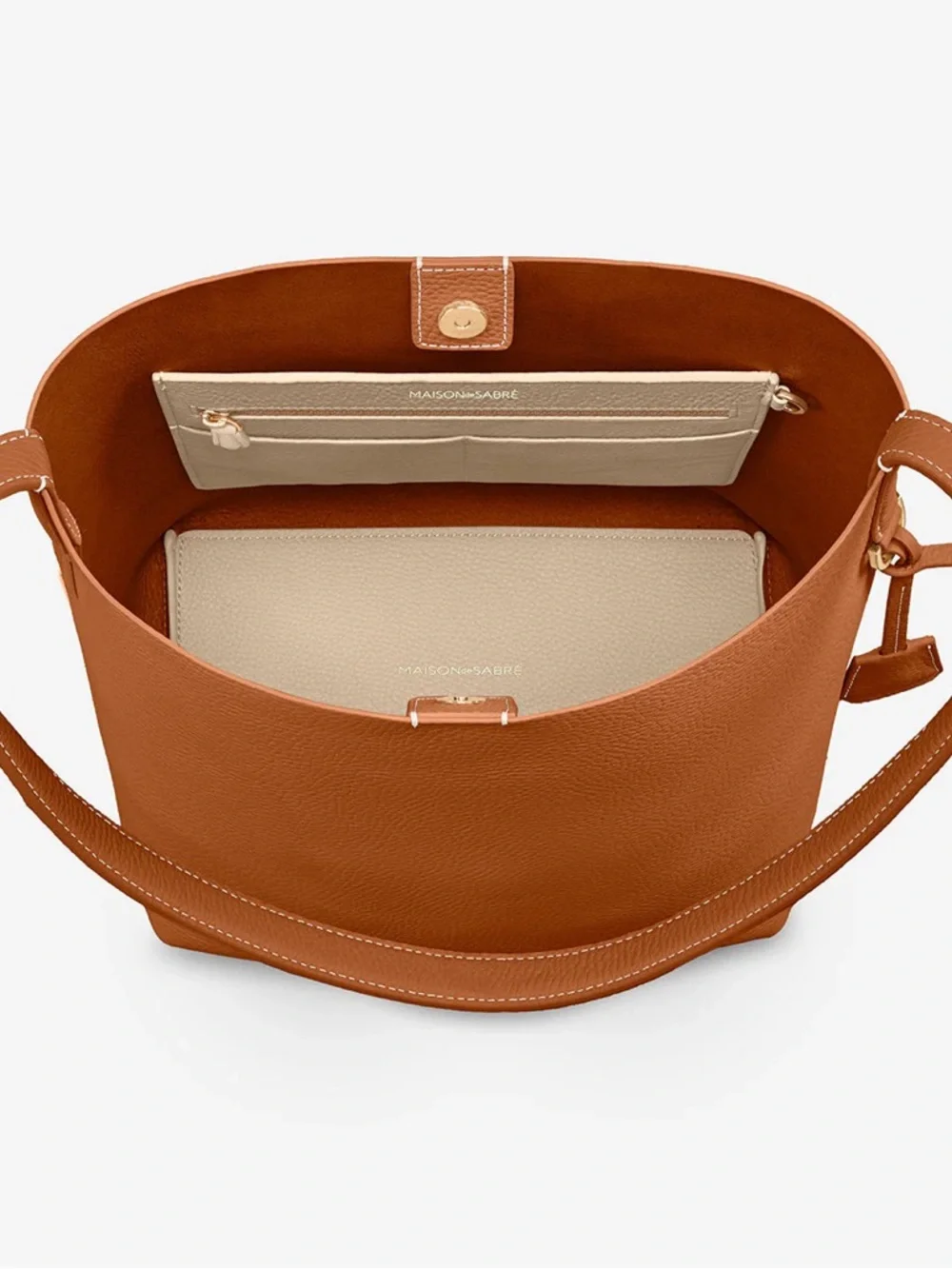 NWT Maison de Sabré The Bucket Soft Tote - Picture 14 of 15